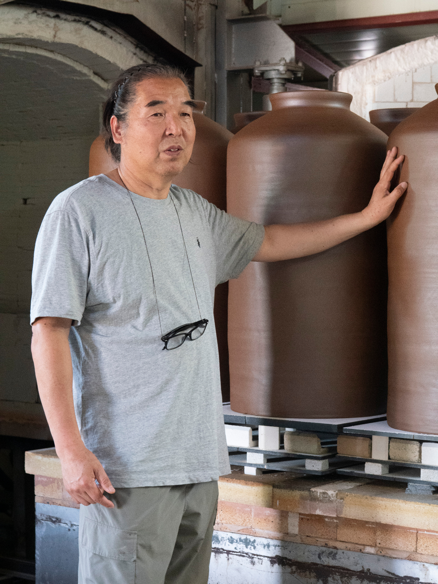 Hangari pottery workshop in Chungbuk